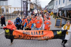 Jazzparade 2022 med Innlandet Ungdomsjazzorkester. Foto: Bjørn Tore Paulen